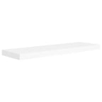 Mensole a Muro Flottanti – MDF Bianco, 80 x 23.5 x 3.8 cm