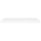 Mensole a Muro Flottanti – MDF Bianco, 80 x 23.5 x 3.8 cm