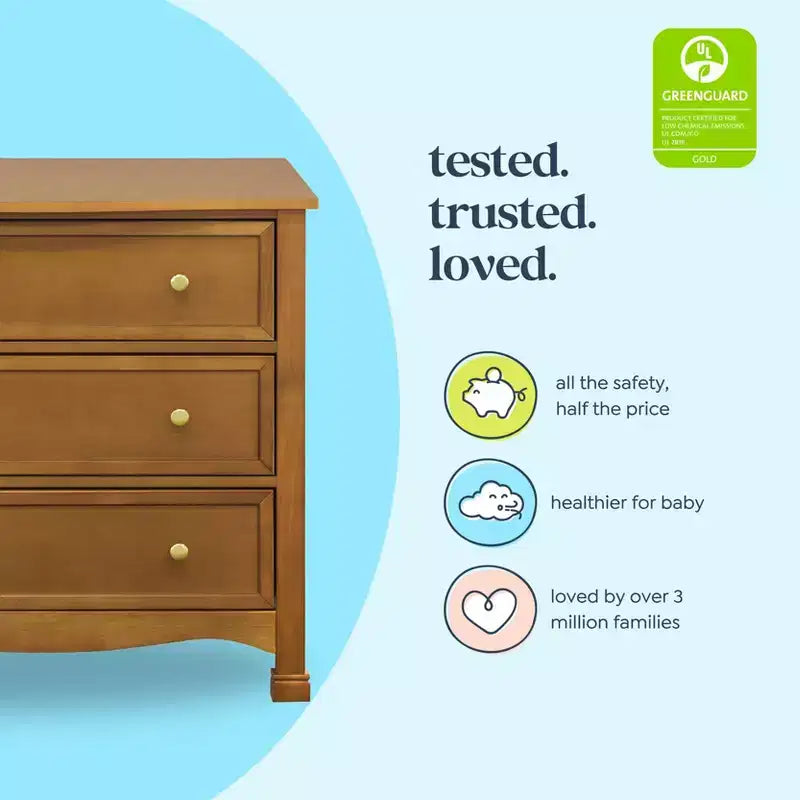 Comò a 3 cassetti per la cameretta