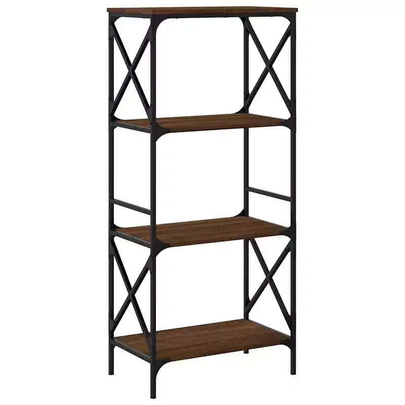 Libreria in legno multistrato con ripiani regolabili