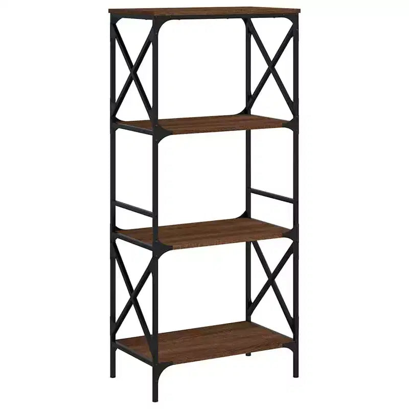 Libreria in legno multistrato con ripiani regolabili