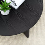 Tavolino rotondo da 36" con gambe incrociate