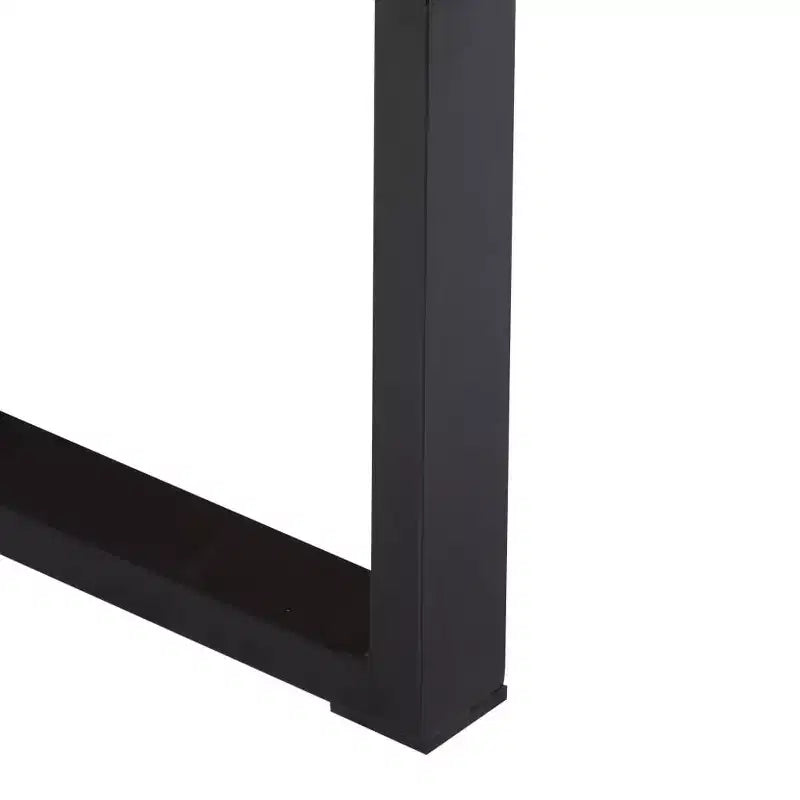 Tavolino da caffè in legno massello di mango con design a cassetta, 100 x 52 x 45 cm